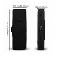 Violin Case Portable Sheltering Box Padded Interior Musical Equipment for Exams