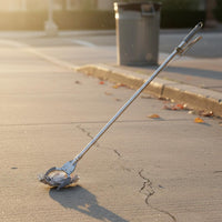 Long Reach Grabber No Bending Stainless Steel Grabber Claw Comfortable Press Action Heavy Duty Trash Picker for Elderly