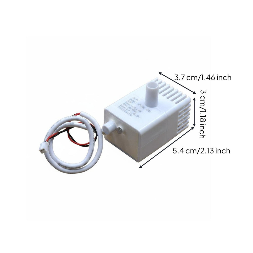 Mini DC Brushless Submersible Pump Inverse Polarity Protection for Aquarium