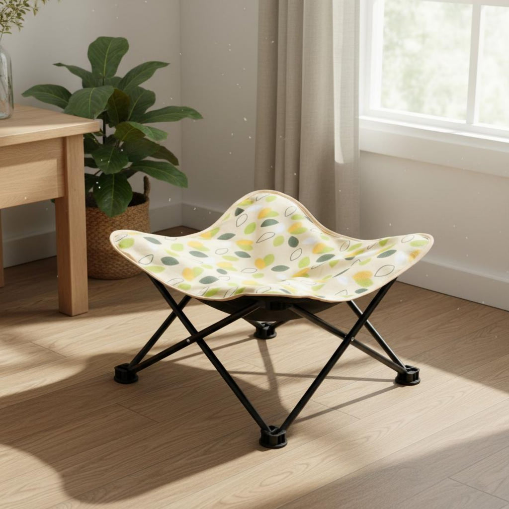Folding Pet Cot Washable Pet Foldable Bed Moisture-Proof for Small Dogs, Cats
