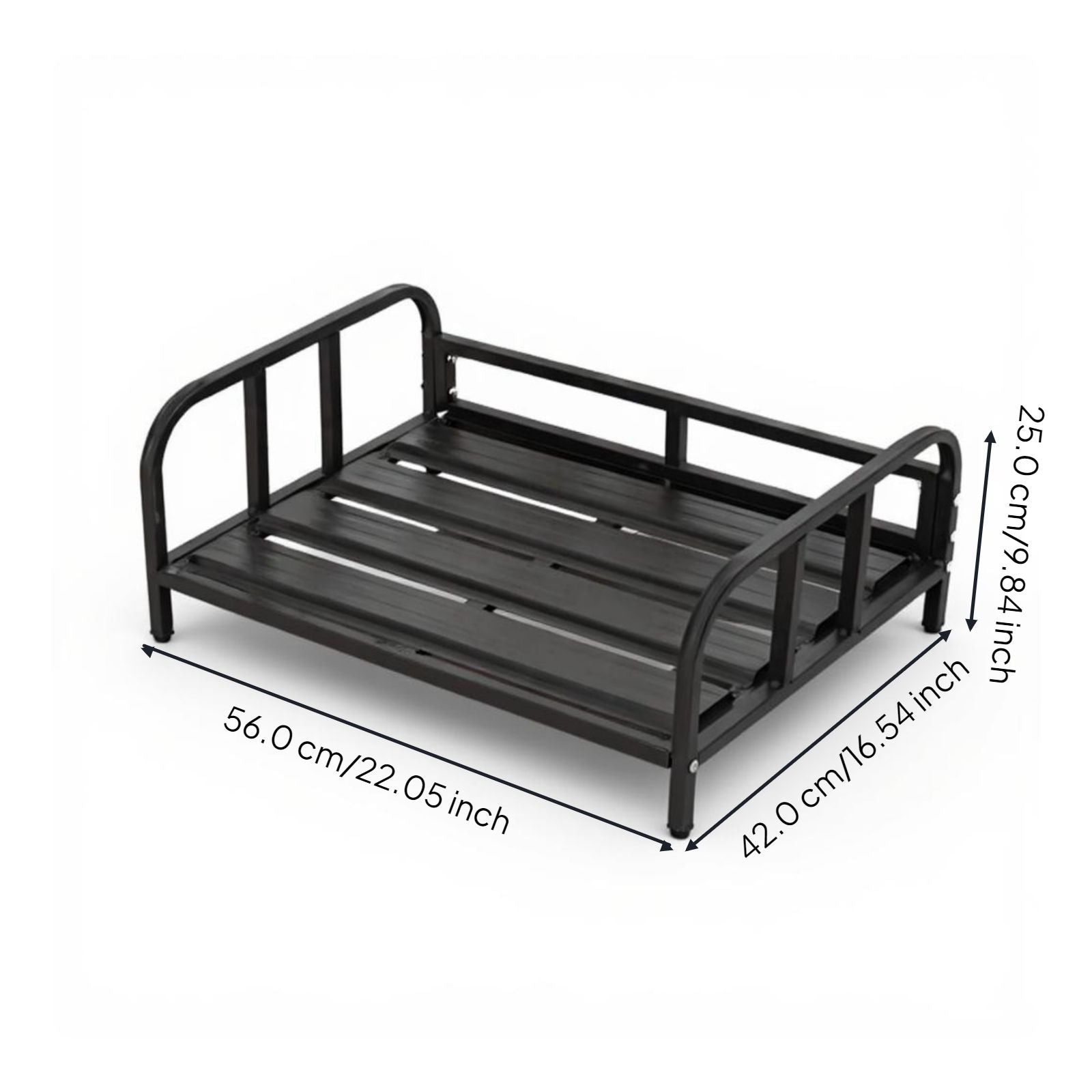 Elevated Dog Bed, Metal Frame, Breathable & Cooling Sofa