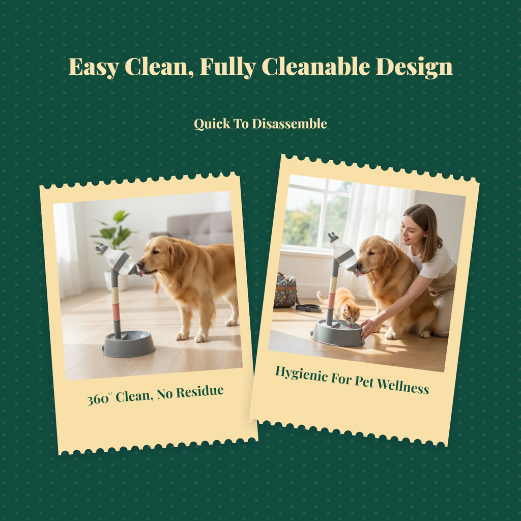 Wall-mounted automatic pet waterer