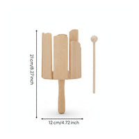 Includes Wood Block Paper Box Package Percussion Tone Bar Beech Wood Percussion Instrument