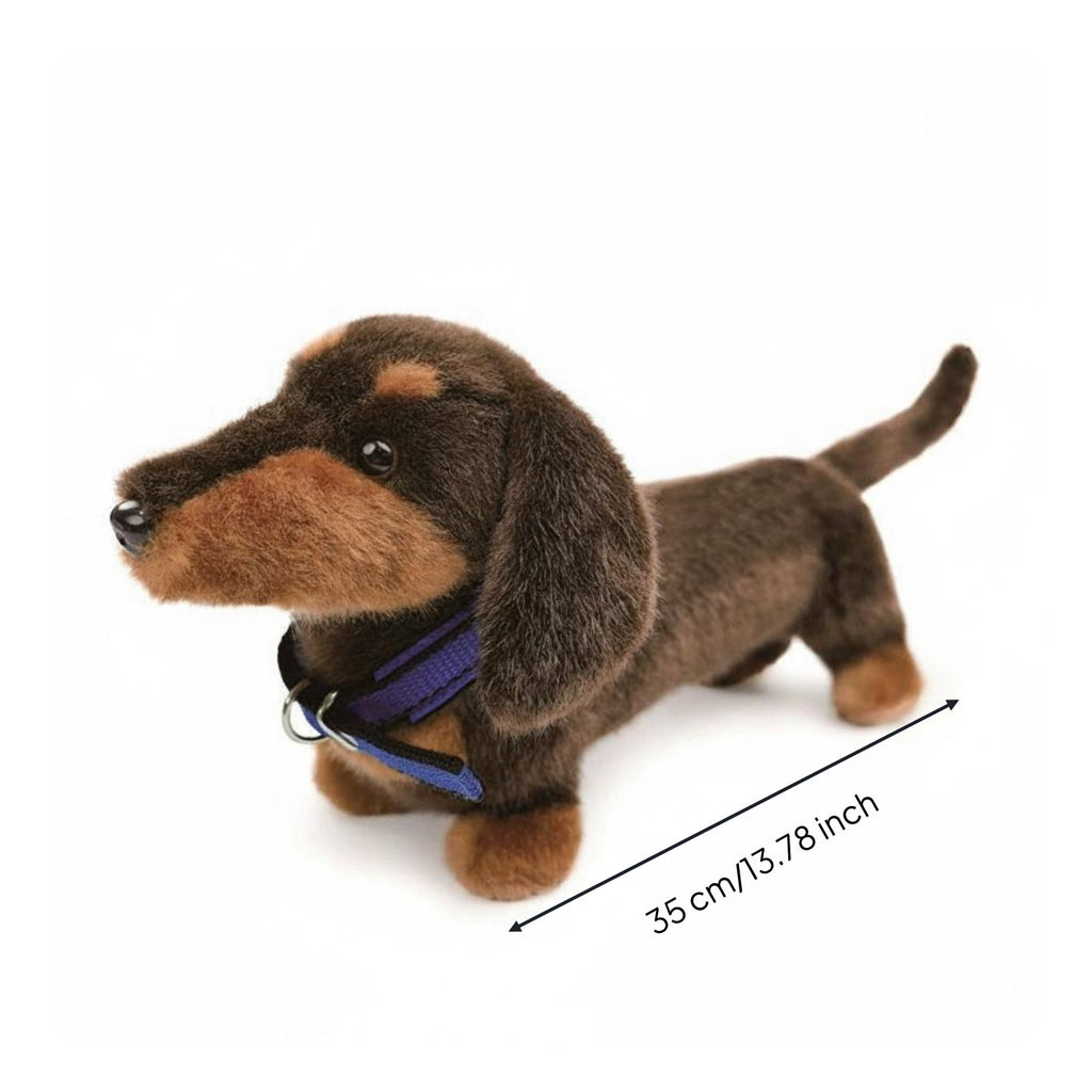 Dachshund Stuffed Toy Cartoon Look Stuffed Dachshund Gift Idea for Children