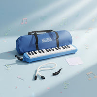 Melodica Includes Carrying Bag Key Flute Drain Valve for Students, Beginners