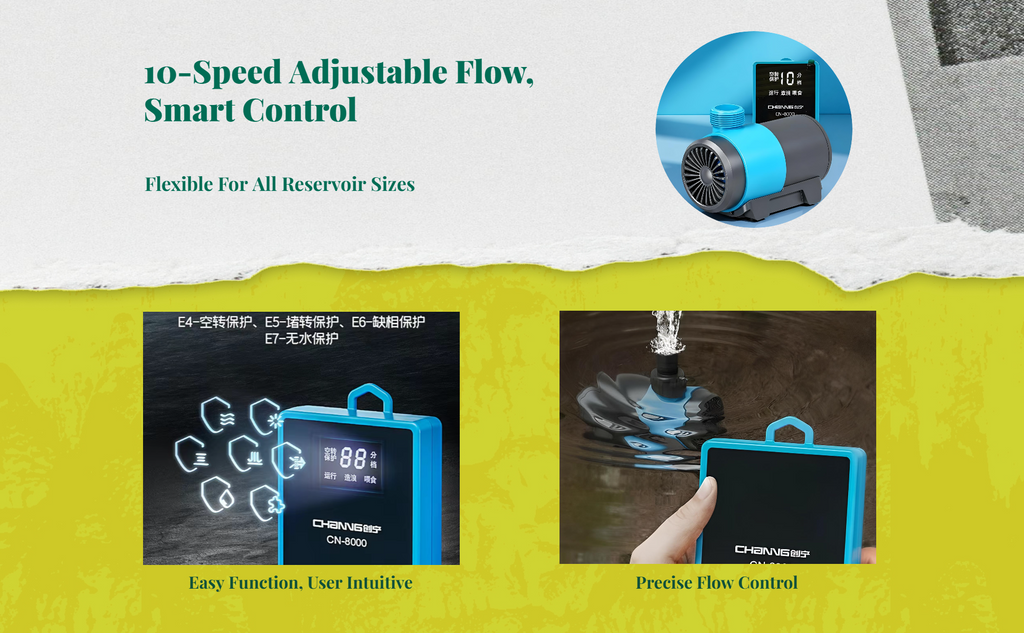 Ultra-Quiet Variable Speed Submersible Water Pump