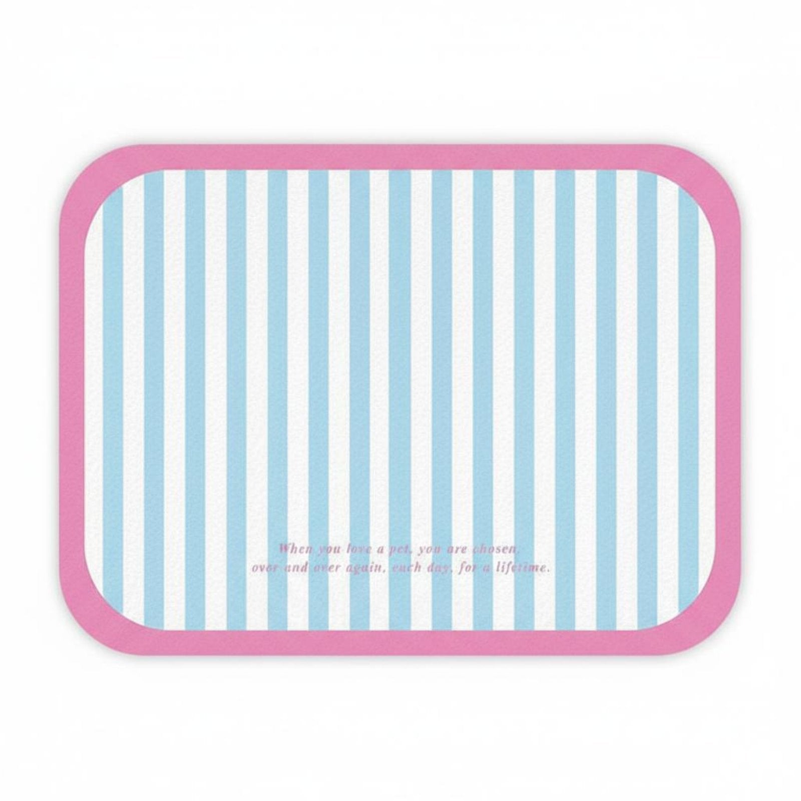 Pet Bowl Placemat Waterresistant Feeding Mat Non-Sraised border for Indoor, Kitchen