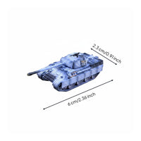 1:144 Tank Model Collectible Panther Tank Model armored vehicle Toy for Desk Display