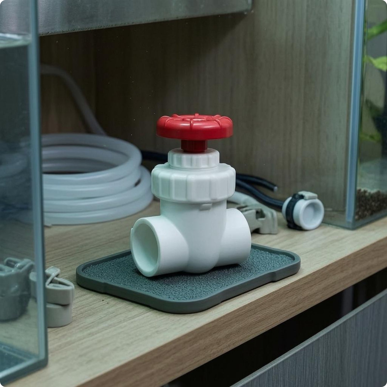 Aquarium Gate Valve Compact Aquatic Aquarium Plumbing Easy to Adjust