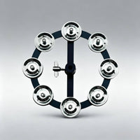 Hi-Hat Tambourine Easy to Install Brass Jingle Hoop Long-Lasting Construction