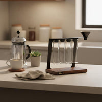 Coffee Bean Test Tube Rack Dust-Proof for Cafe, Baristas
