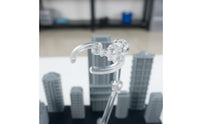Cityscape Display Stage Dynamic Posing Robot Model Battle Diorama Easy Assembly Articulated Figure Support Stand for Hobbyists, Toy Photography