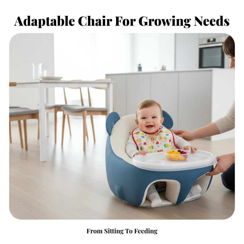 Inflatable infant Sofa Skingentle Sit-Training Chair Easy to Clean for Toddlers