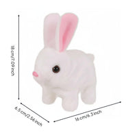 Realistic Rabbit Stuffed Soft and Soft Battery Operated Realistic Rabbit