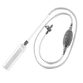 Multi-Functional Cleaning Aquatic Pet Aquarium Gravel Vacuum Easy to Use Manual Aquarium Siphon Lightweight for Pet Owners, Hobbyists, Home