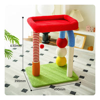 Soft Feline Tree Indoor Use Pet Furniture Space-Saving