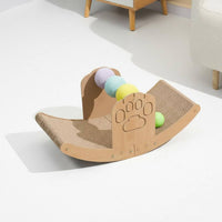 Cat Scratching Rocking Chair Wear Resistant Pet Furniture Construction