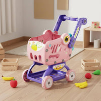 Toy Shopping Cart Great Birthday Gift Kids Grocery Cart Polished Burr-Burrless