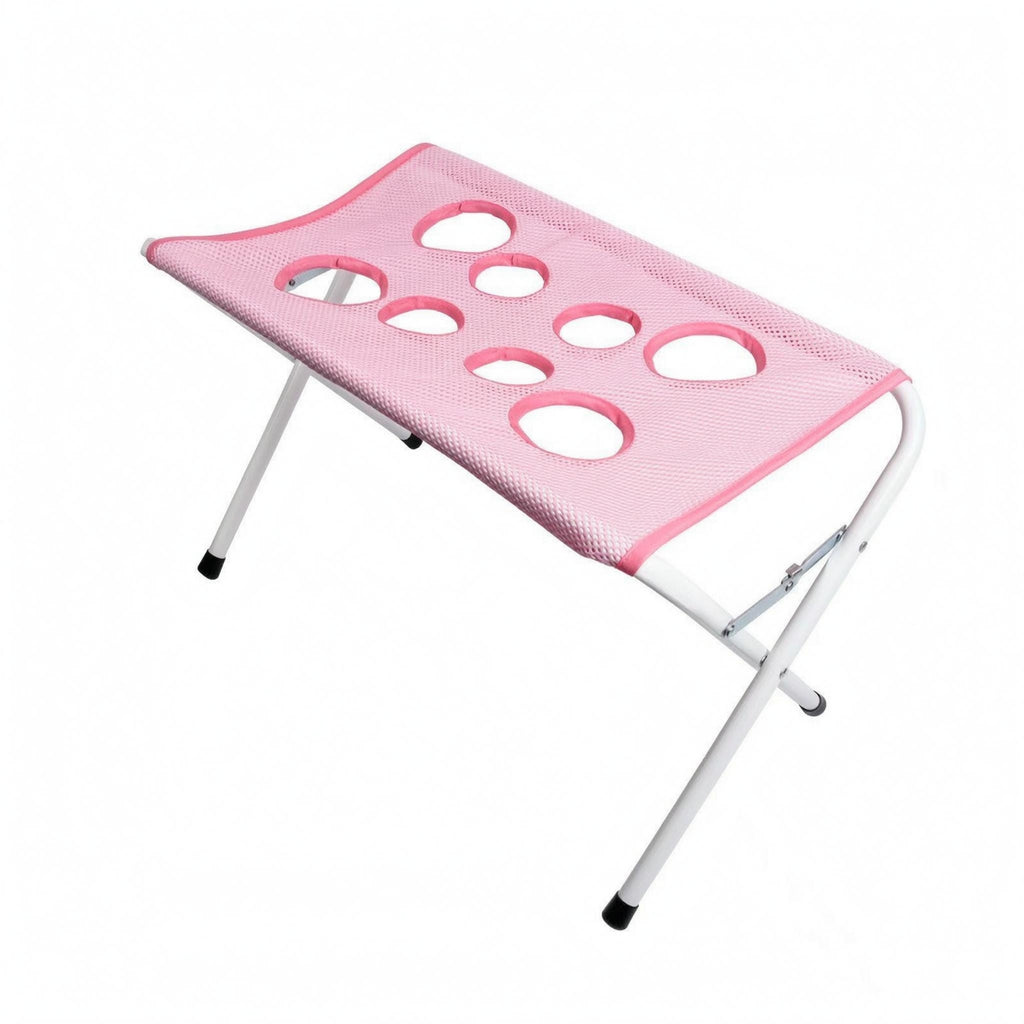 Mesh Grooming Stand Quick Drying Collapsible Dog Washing Station Eight-Hole