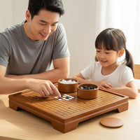 2 in 1 Chess Strategy Game Board Classic Design Strategy Game and Chess Board