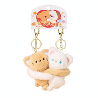 Hugging Animals Keychain Lightweight and Portable Soft Creature Keychain
