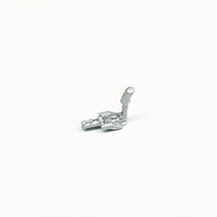Miniature Gear Transmission Selector Lever Silver-Toned Gear Transmission