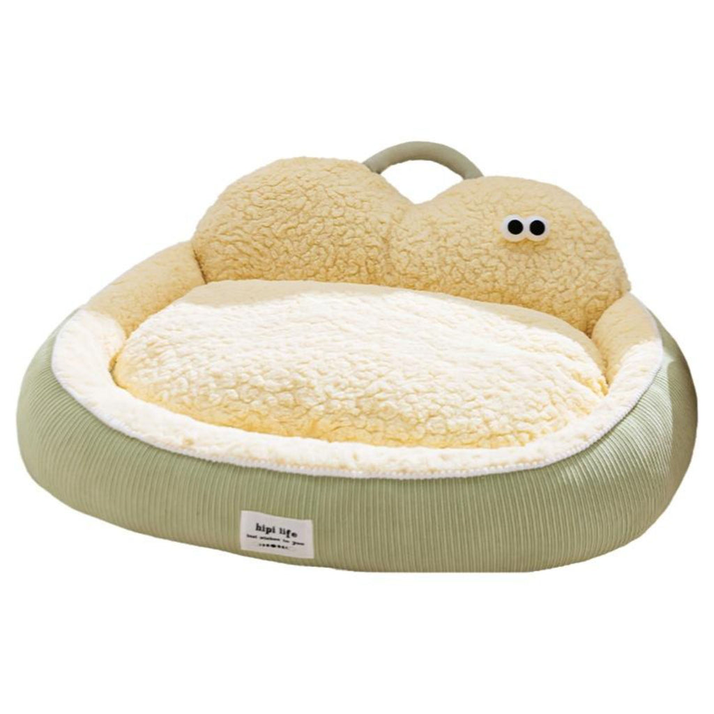 Orthopedic cat bed provides support