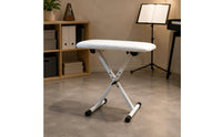 Folding X Piano Stool 100 Kg Load Capacity Adjustable Padded Stool Sturdy