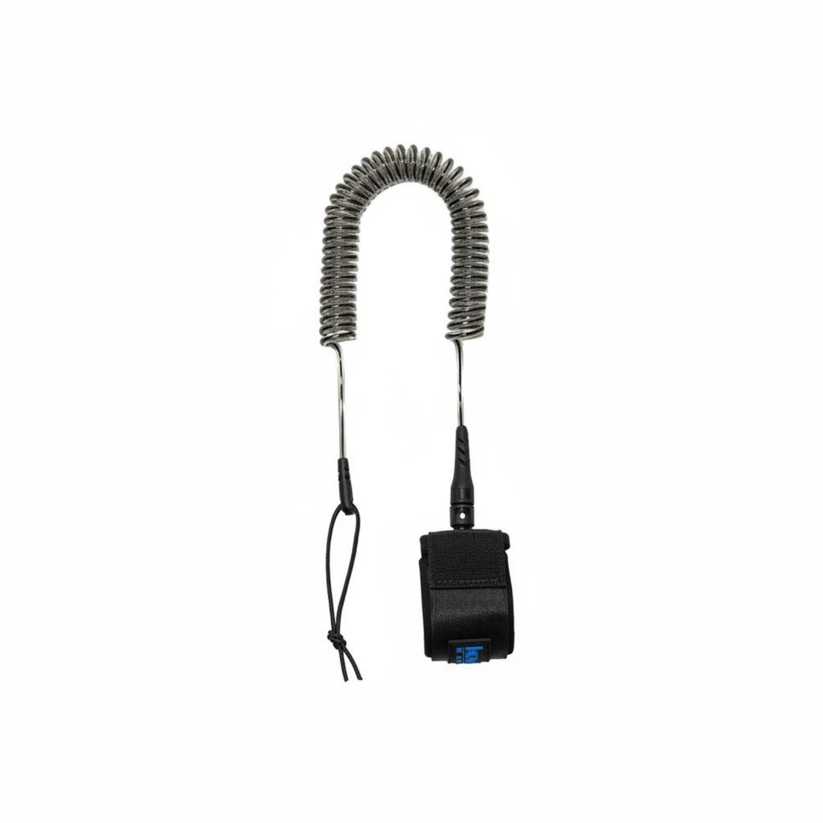 Coiled Stand-up Paddleboard Leash Universal Fit 10ft Coiled Surf Cord Reduces Drag Paddleboard Ankle Leash for Paddleboarding