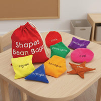 Shape Recognition Sensory Pouch Play Color Recognition Sensory Pouch Soft Textile Sorting Game for Kid 2-6, Preschool