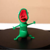 Wobble Lizard Figurine Detailed Design Spring Lizard Toy Handmade for Office