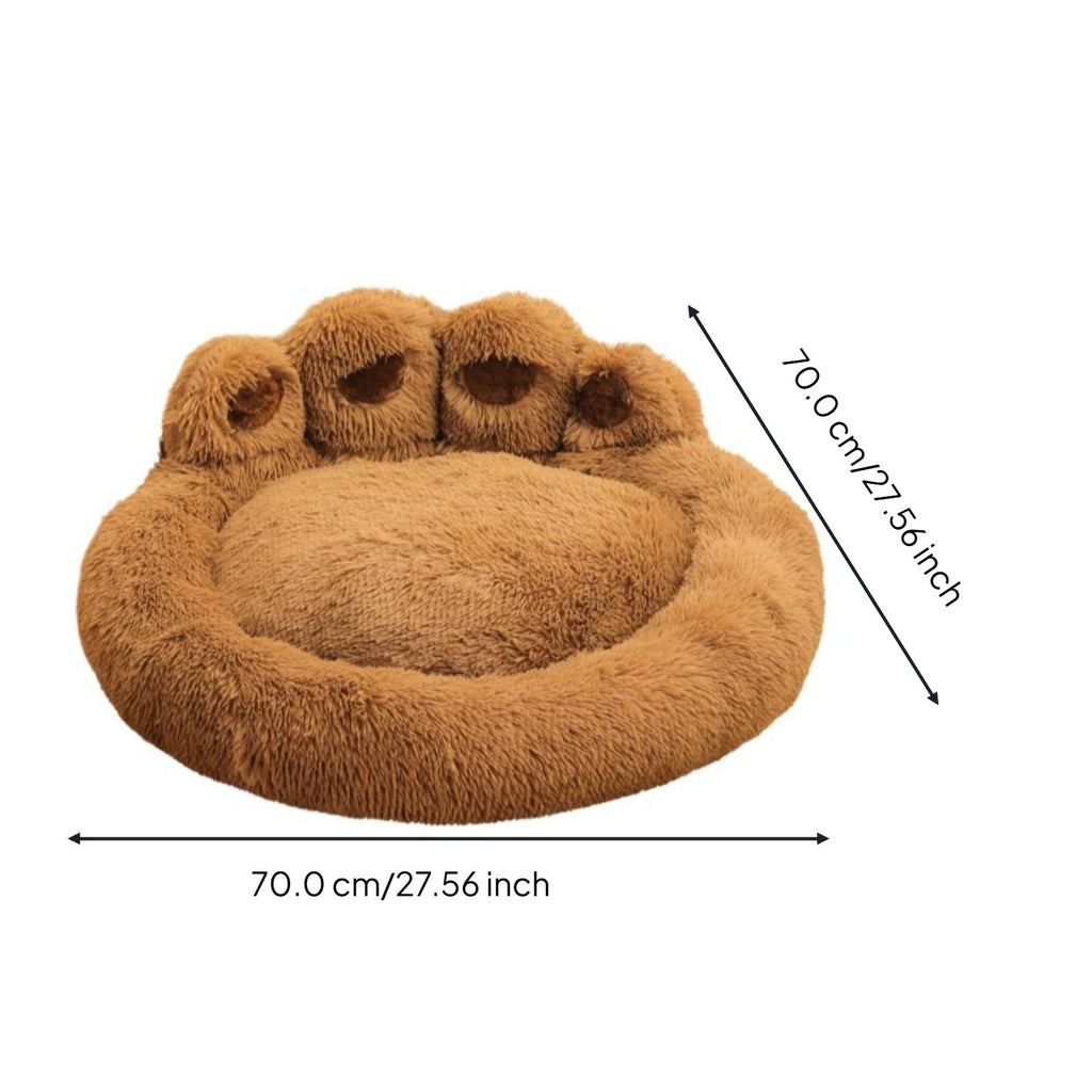 Dog Bed, Warm Plush Sleeping Mat, Non-slip, Indoor Pet Bed