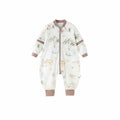 Split-Leg Sleepsuit Antishove-away Design mobility Sleepsuit year-round for young children