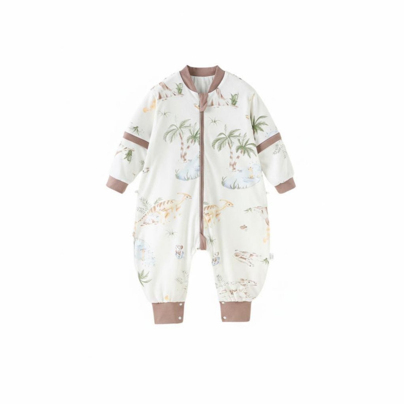 Split-Leg Sleepsuit Antishove-away Design mobility Sleepsuit year-round for young children