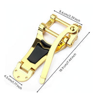 Tremolo Tailpiece Metal Guitar Tremolo Bridge Gilded Plated