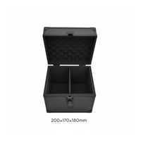 Sports Card Storage Box Textured Finish Trading Card Storage Box Latch Closure