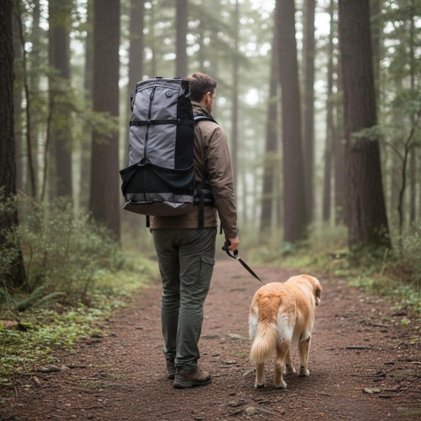 Escape Proof Dog Backpack Multi-Function Large Dog Backpack Carrier Breathable