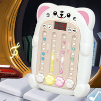 Bear Rhythm Game Music Whack-a-Critter Game Light up for Children