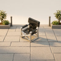 Miniature Folding Chair Micro Furniture Decorative for Hobbyists