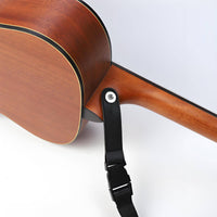 Replaceable End Guitar Strap Leather Ends Music Accessory Headstock Tie