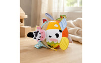 Educational Sensory Rattle Easy to Grip for Playtime, Infants 0-6 Months