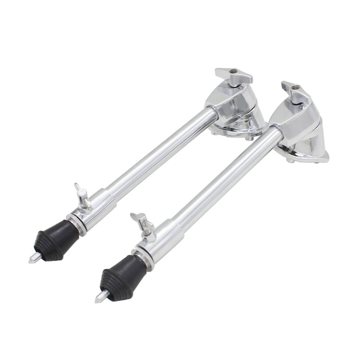 2 Pieces Bass Drum Legs Stable Kick Drum Legs Easy to Install Music Instrument Hardware