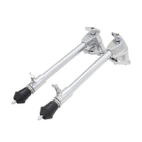 2 Pieces Bass Drum Legs Stable Kick Drum Legs Easy to Install Music Instrument Hardware