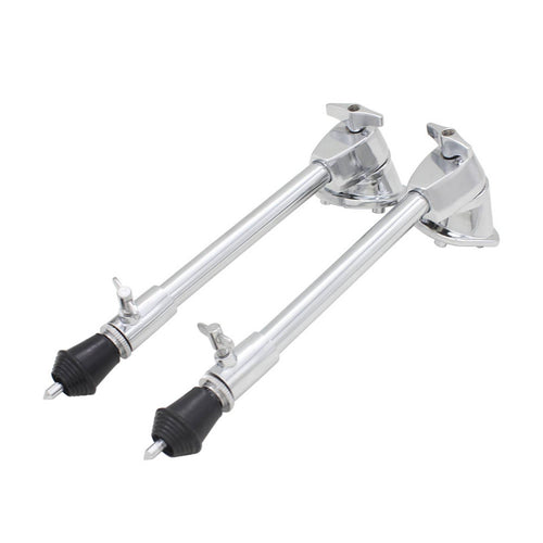 2 Pieces Bass Drum Legs Stable Kick Drum Legs Easy to Install Music Instrument Hardware