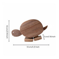Wooden Walking Creature Cute Design Tabletop Ornament for Nursery