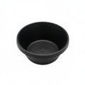 Rubber Feed Pan Pet Bowl Textured Pet Feeding Bowl Tapered Base