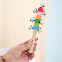 10 Pieces Rhythm Percussion Set Educational Children's Musical Instrument Music Set Learning Preschool Percussion Kit for Stage Performances