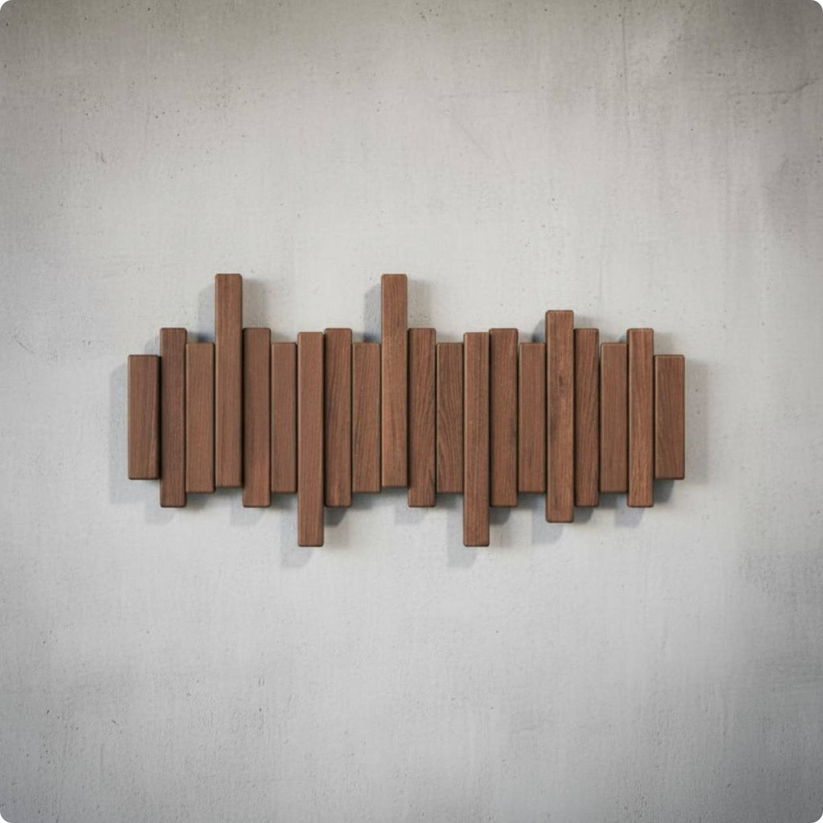 Key Coat Rack Saving Wall-Attached Coat Hanger Heavy Duty Wooden Flip down Hook Rack for Entryway