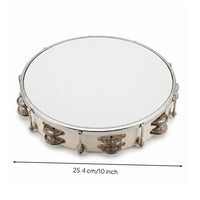 Easy to Play Teaching Tambourine Adjustable Head Round Tambourine