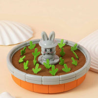 Radish Pulling Memory Game Montessori Inspired Carrot Harvest Game